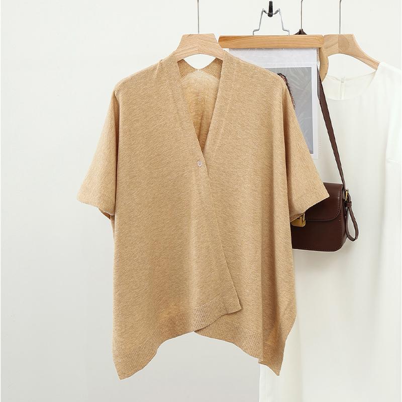 Korea Stil Gestrickt Winter Warm Ponchos Cape Damen Schal Einfarbig Femme Knopf Schals Wraps Pashmina Weiblich Bufanda