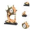 Animal Sculpture Clock for Tabletop Decor In Apartment Or Dining Room