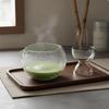 5 Pieces Glass Matcha Bowl and Whisk Set Flow Spout Design Japanese Matcha Tea Set Gift Ready for Beginners
