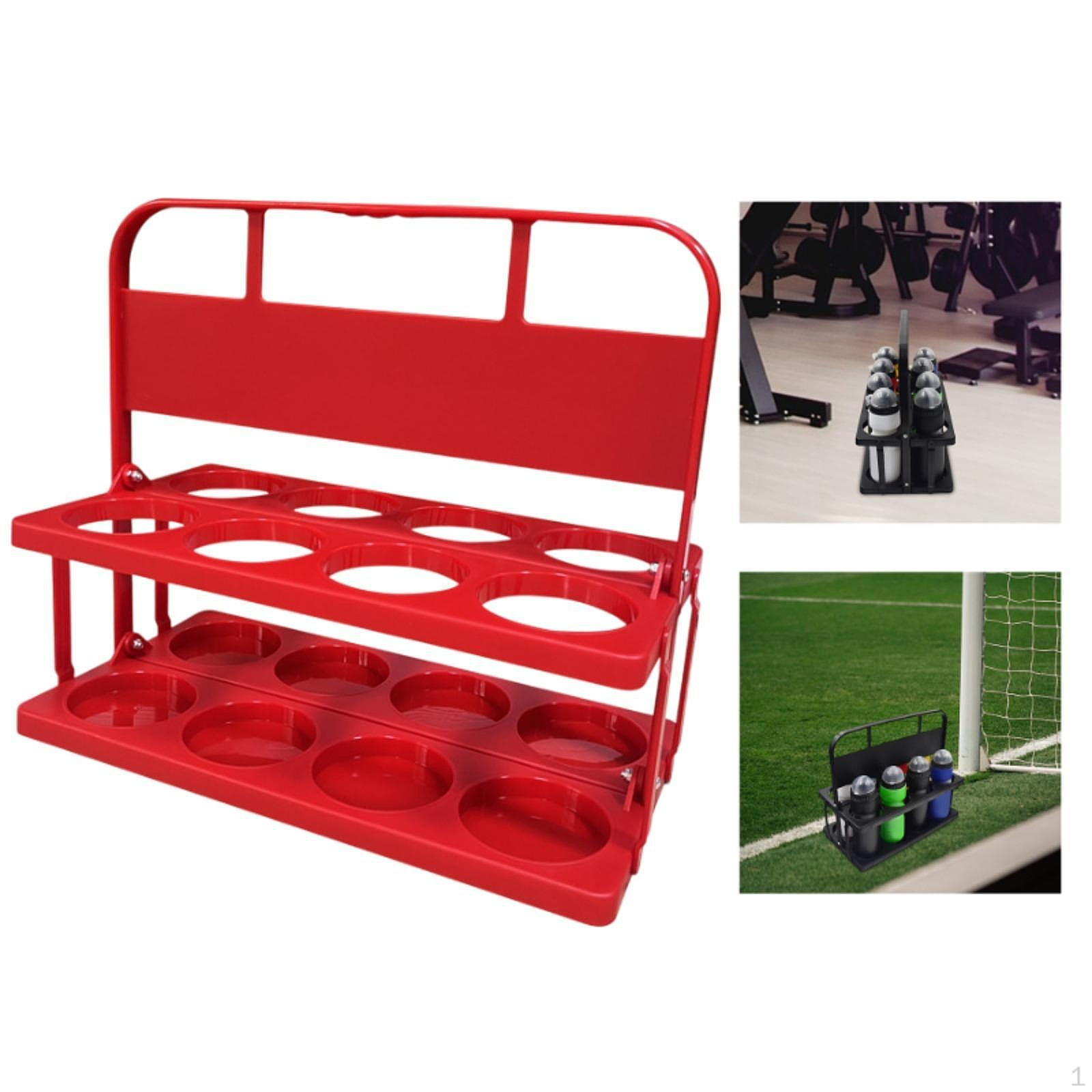 

Футбольный держатель для бутылок с водой, держатель для напитков, столешница с ручкой, складная чашка для клуба красный