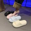 Fashion House Slippers Platform Shoes Woman 2025 Luxury Slides Lady Soft Flat Designer Girl Fashion Concise House Slippers Platform Wome