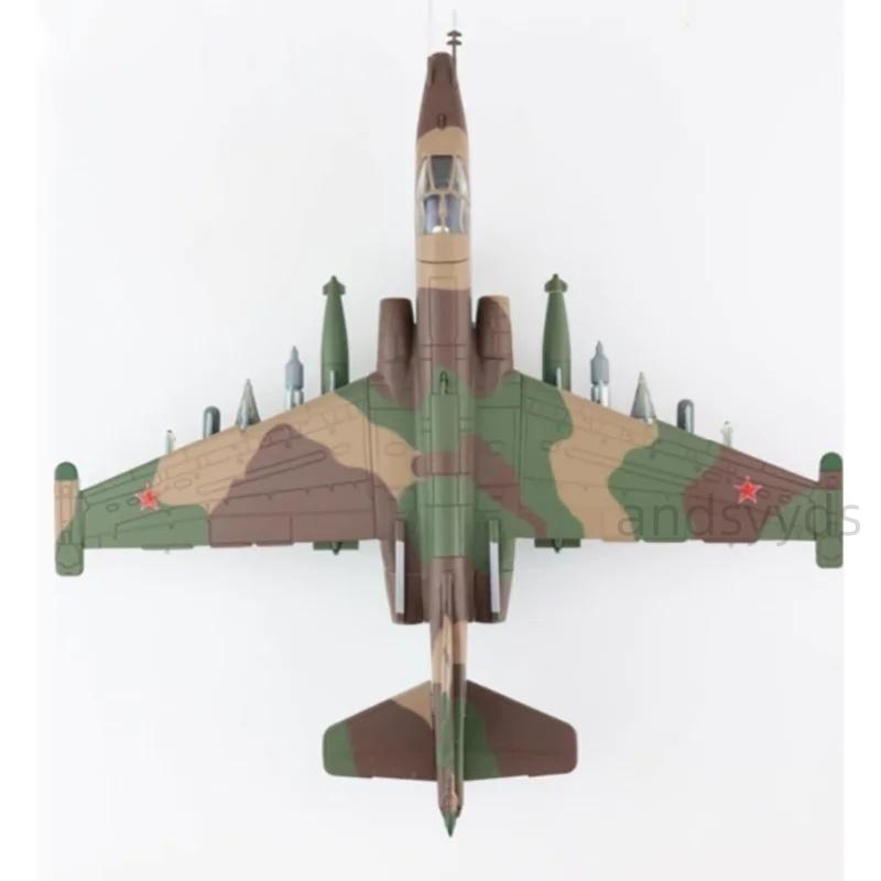 New Airplane SU-25 03 ABS Material Assembly 1/72 Scale Aircraft Simulation Fighter Collection Souvenir Toy Plane Home Decoration