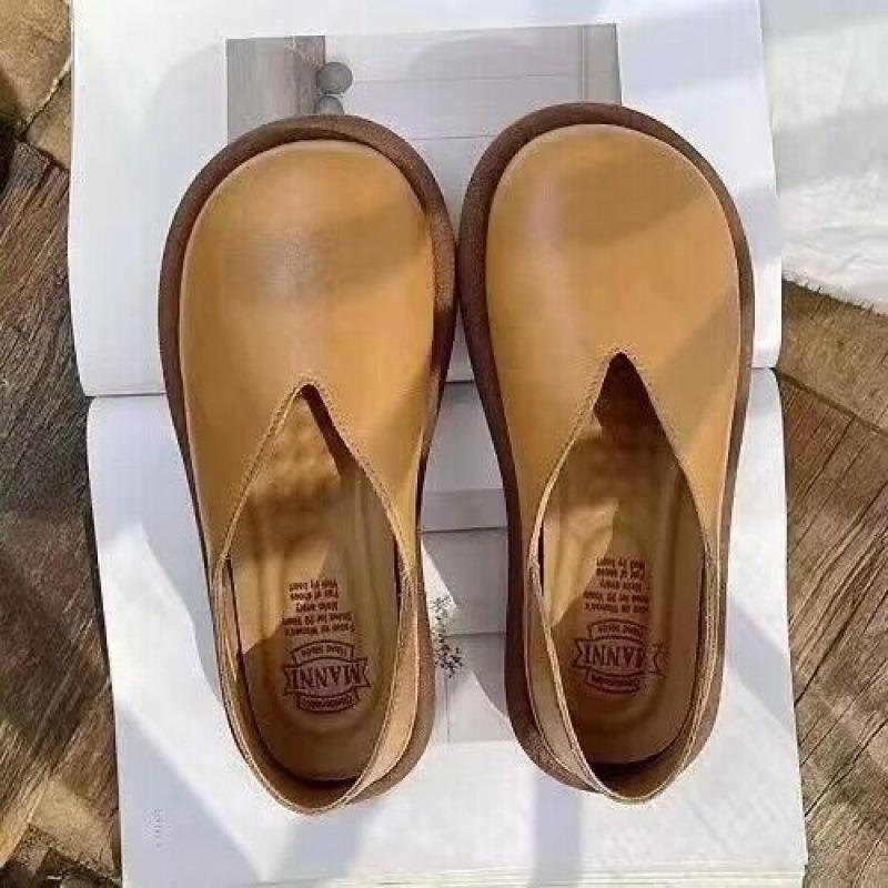 

Мода 2025Новая женская обувь Модная кожаная повседневная обувь Летние туфли-лодочки для женщин Удобные балетки Роскошные дизайнерские слипоны Лоферы 39 жёлтый