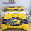 Maccabi Tel Aviv F.C Pattern Bedding,Quilt Set Quilt Cover Pillowcase Home Birthday Gift(1 * duvet cover + 2 * pillowcase, without core)