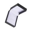 Elegant Cufflink Storage Box With Soft Faux Leather And Compartments For Travel and Gifts Men's Accessories