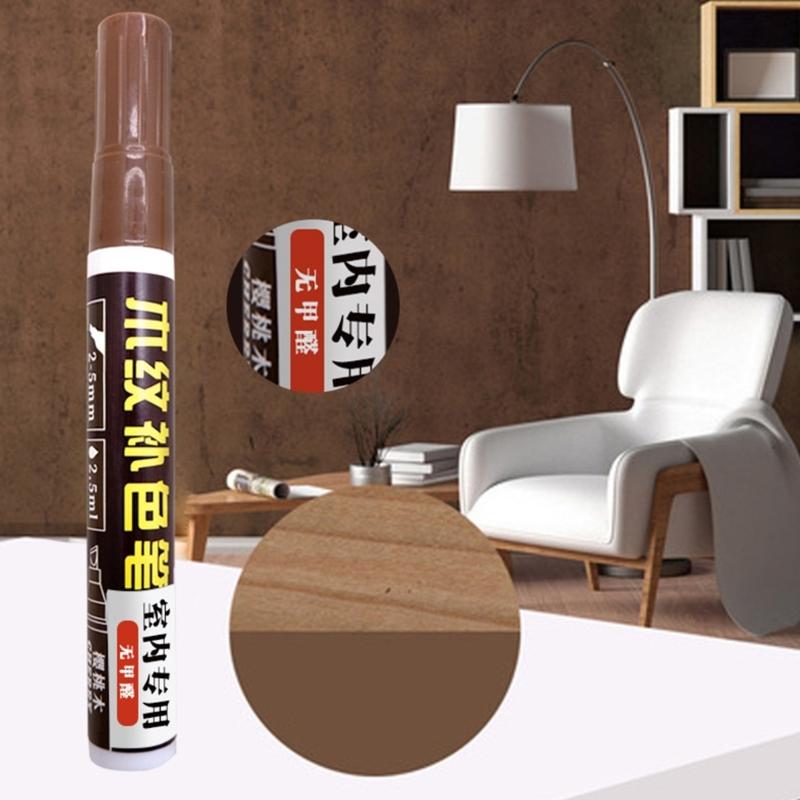 Furniture Repair Pen Wood Markers for Stains, Scratches, Wood Floors, Table and Desk, Wood Scratch Repair Restore Pen