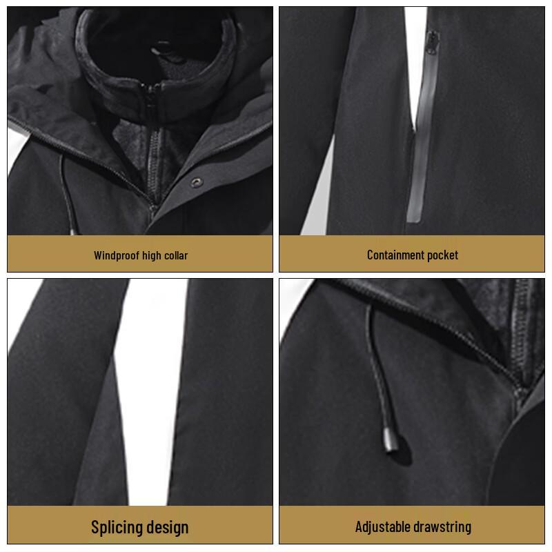 JEEP SPIRIT Unisex 3-in-1 Outdoor Jacket