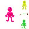 Cross-border Bestseller Tpr Smiley Face Doll Elastic And Squeezeable Stress Relief Toy