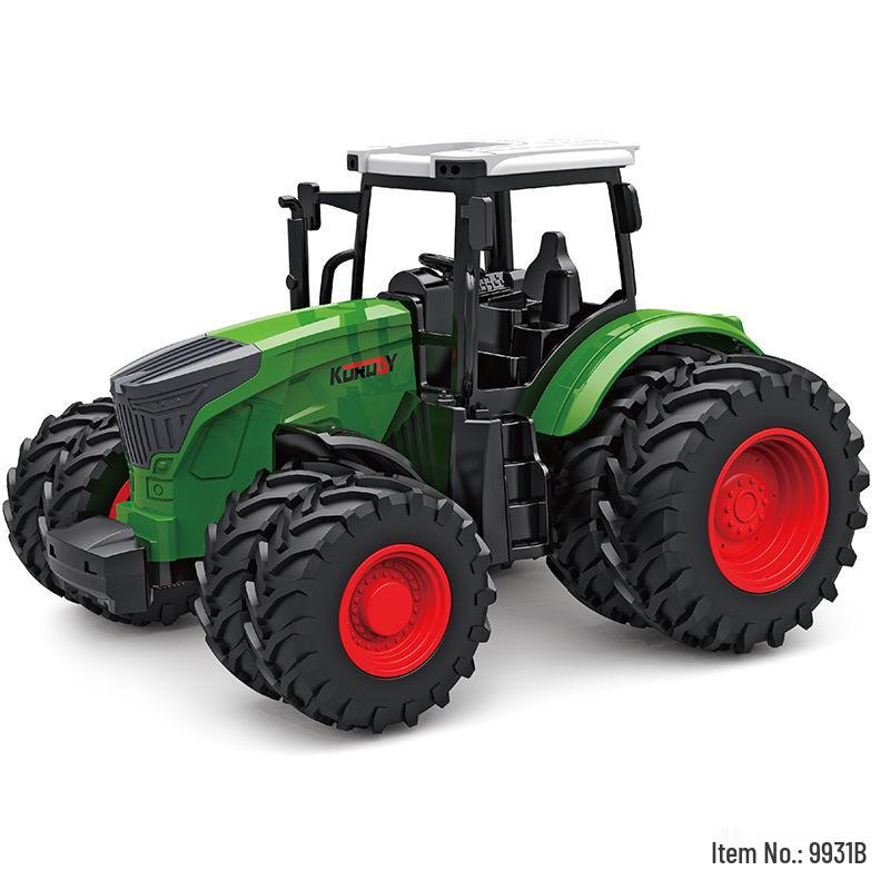 Children's Large Inertial Sliding Tractor Model Toy Set