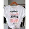 Damen "Beste Mama der Welt" Print T-Shirt Lässiges Rundhals-Kurzarm-Oberteil