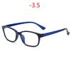 -1.0-1.5-2.0-2.5-3.0-3.5-4.0-5.0 To-6.0  Finished Myopia Glasses Men Women Square Prescription Short Sight Eyeglasses Students