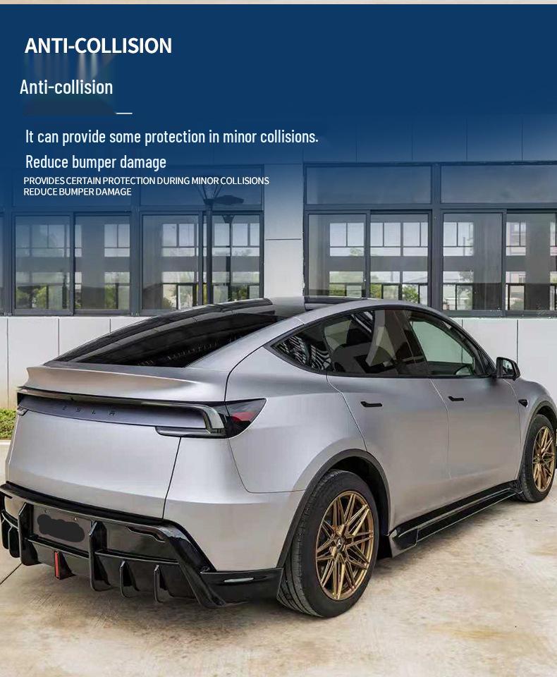 Jet Black Body Kit for 2024-25 Tesla Model Y