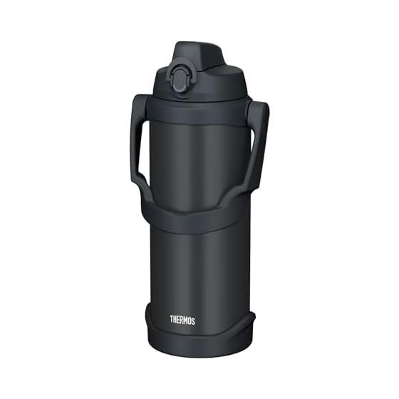 Thermos Water Bottle Vacuum Insulated Sports Jug 2.5L Black Jade FJQ-2501 BK-J
