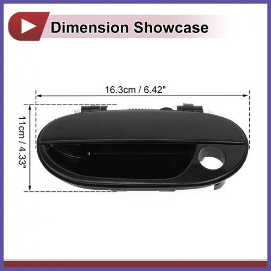 Car Exterior Door Handles for Hyundai Accent Front Left No.8265022000 ABS