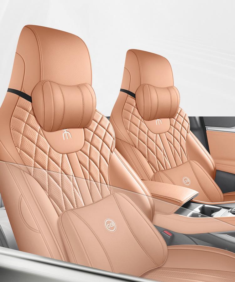 BYD Song L Five-Seat Leather Car Seat Cushion Cover - Universal Fit for All Seasons