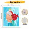 Disney Triton Ariel Painting Kit Home Decor Craft Perfect Gift Idea for Fans