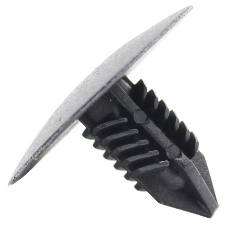 50 Stücke 10mm Für Toyota VW Renault Kunststoff Nieten Befestigungen Tür Fender Bumper Abdeckung Push-Pin Clips Clip
