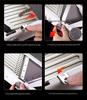 Multifunctional Vegetable Cutter: Potato Shredder, Grater, Slicer, Dicer & Wavy Radish Cutter.