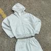 Trendy American Street Style Hoodie Jacket & Loose Sweatpants Set
