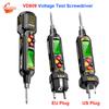VD809 Voltage Test Screwdriver Smart Digital Socket Circuit Phase Meter NCV Voltage Tester Breakout Point Leakage Detection Pen