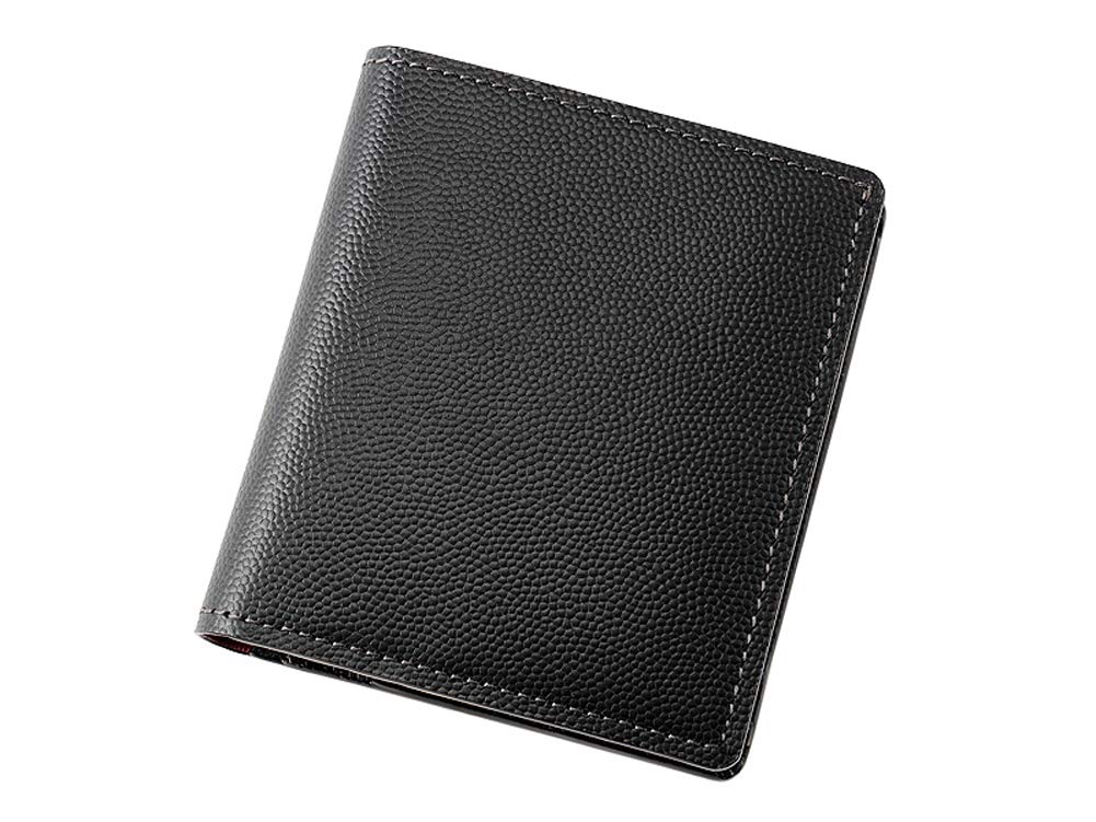 Compact Billfold Perla Nera 8421 [CYPRIS] (Black)
