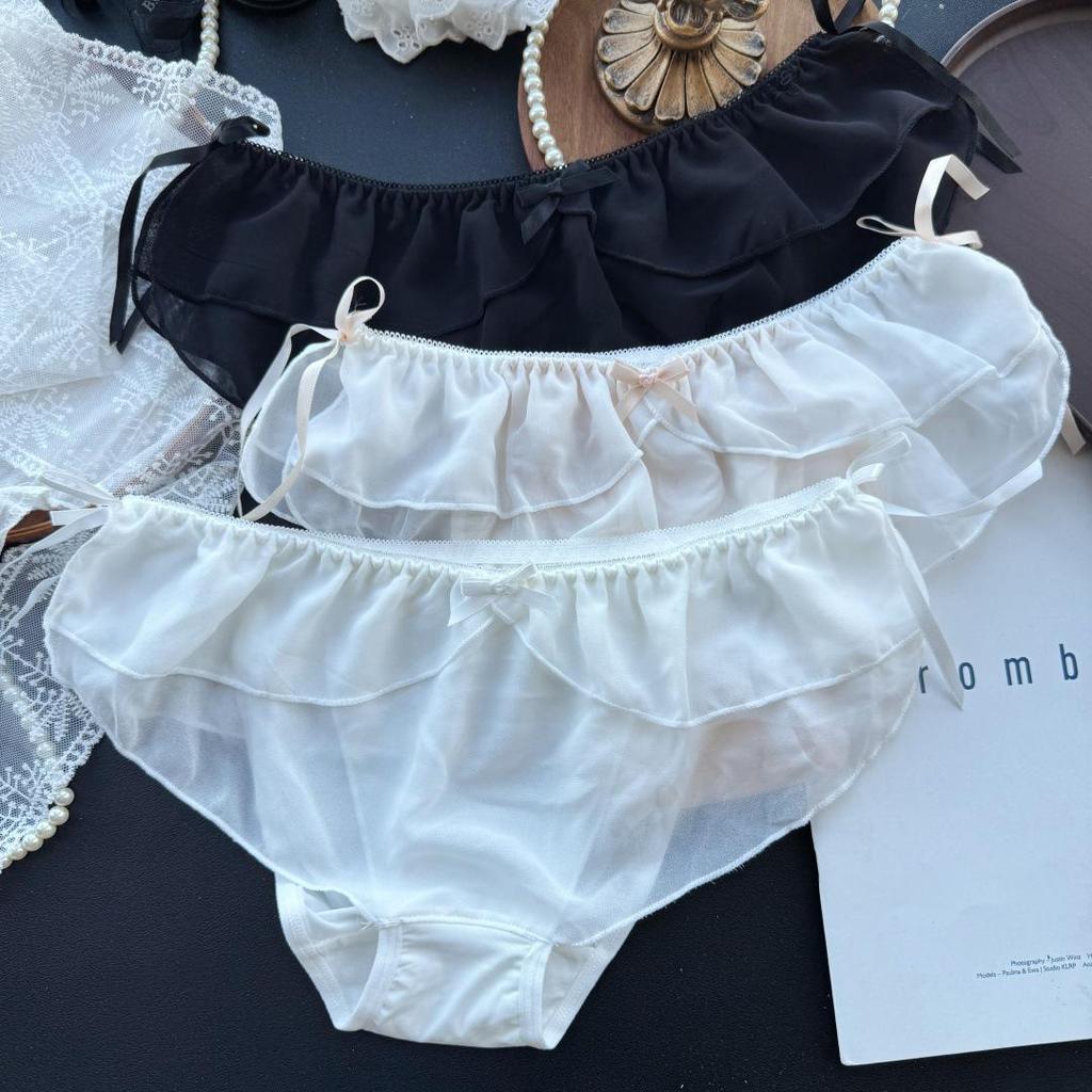 Clearance Ice Silk Lace Low-Rise Women's Panties