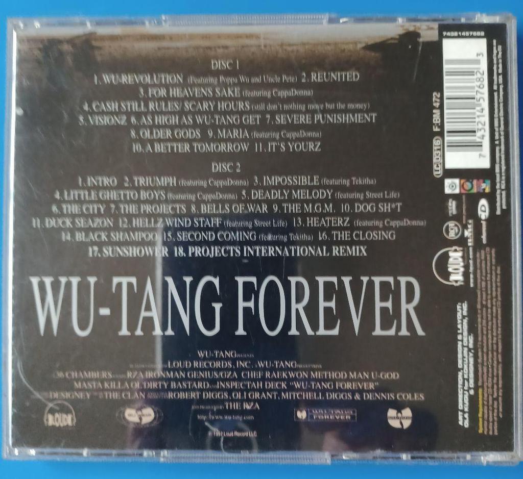 [USED] WU-TANG FOREVER 2-CD set Wu-Tang Clan