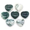 Natural Heart-shaped Stone Non-porous Quartz Crystal Ornaments Natural Crystal Stones  Gift