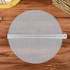 Round Silicone Non-stick Steamer Mat for Buns, Oil-proof, Breathable Baking Tray Liner