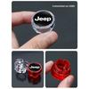 JOT2 Car Cigarette Lighter Cover Plug Dustproof Decorative Caps For Jeep Wrangler Grand Cherokee Avenger Compass Wagoneer Gladiator