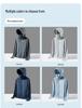 Hooded Ice Silk UV Protection Jacket for Men & Women - Summer Breathable, Lightweight, and Sun Protection Clothing for Outdoor Activities