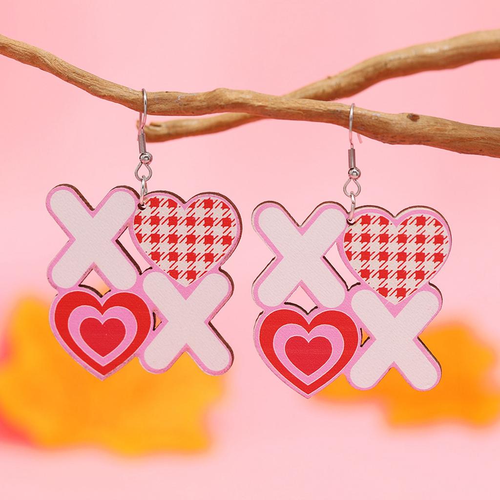 Valentine's Day Pattern Earrings Bring Surprises And Joy On The Holiday Day, Suitable Gifts For Lovers And Relatives.