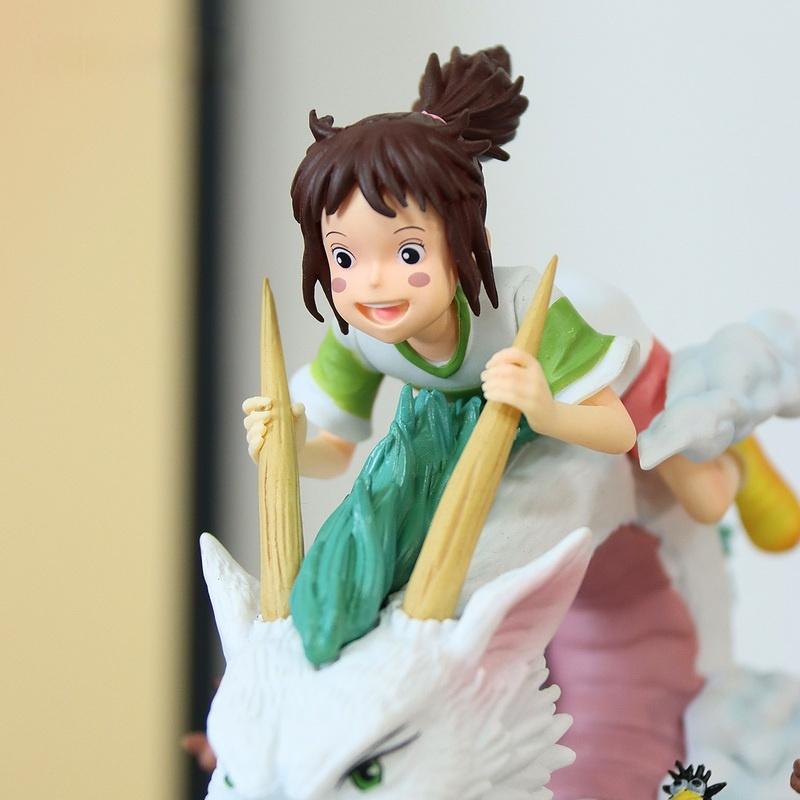 Neue Cartoon Anime Figur Ogino Chihiro und Nigihayami Kohakunushi Actionfiguren PVC Action Modell Puppe Sammlerstück Spielzeug Geschenk