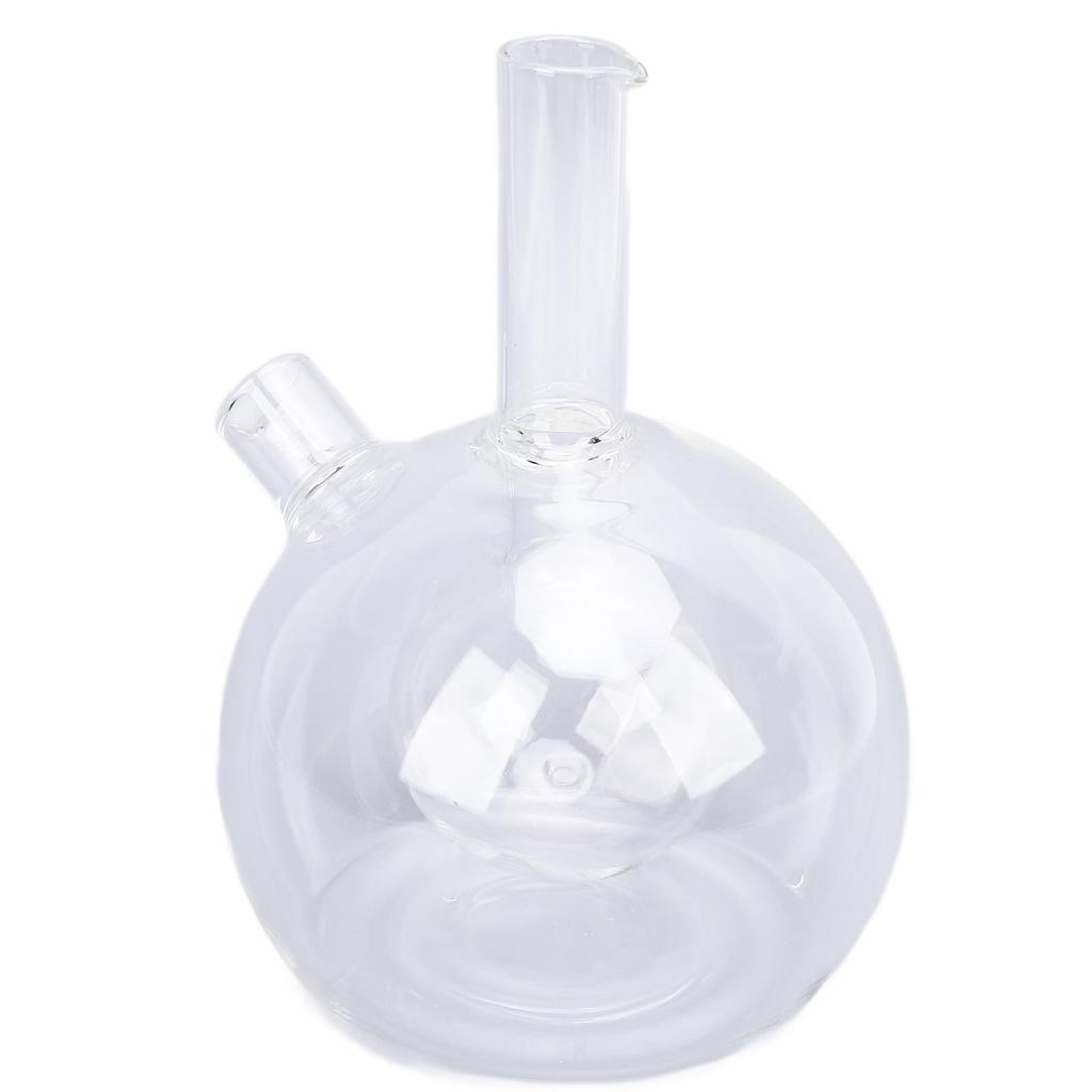 Olive Oil and Vinegar Dispenser 2 in 1 Glass Double Pourer Spout Oil and Vinegar Cruet Bottle Container for Kitchen