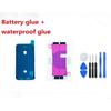 Back Cover Glass With Iron Plate Magsafe Magnetic Metal Ring Replacement For iPhone 15 plus Rear Door Housing Repair