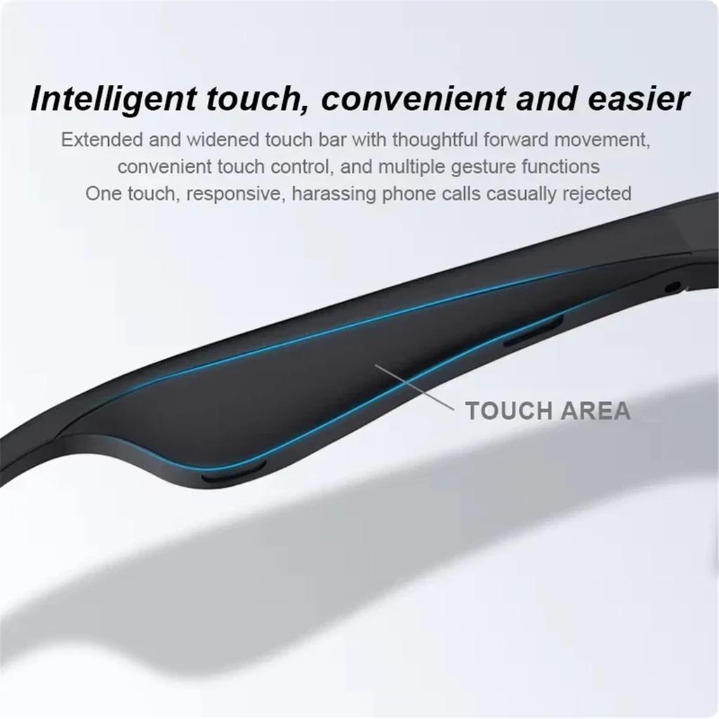 Lenovo 2026 New 8K AI Smart Glasses AI Translation HD Hands Free Calling AI Chat Recording Music Playback Smart Sunglasses