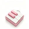 3D Printed Mini Piano Keyboard Clicker Fidget Toy Sensory Stress Relief Keychain Office Desktop Decor Souvenir Gift