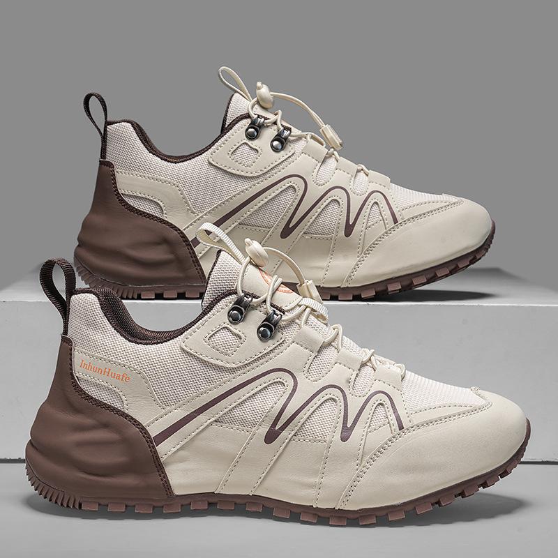 Sneakers 2025 summer new mesh breathable thin creek walking shoes lightweight soft sole non-slip mountaineering shoes