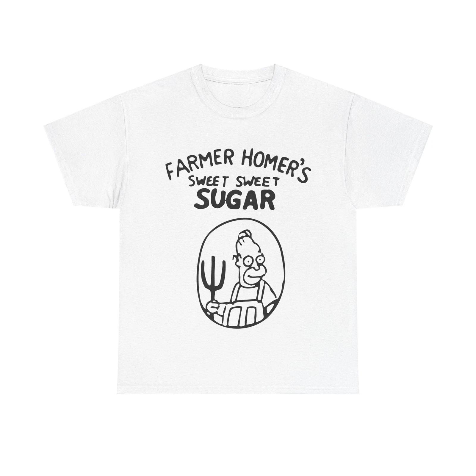 Farmer Homer s Sweet Sweet Sugar - Simpsons Cartoon Graphic Tee AUS 3XL
