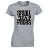 Inspired By Small Faces Mod British Rock Silouette Logo Skinny Fit Tshirt