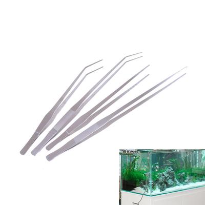 38/48Cm Aquarium Live Tank Kurve Anlage Lange Zange Edelstahl Pinzette