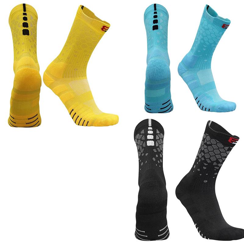 Men Thickened Elite Basketball Socks Cycling Young Cotton Towel Bottom Outdoor Sports Socks Men's Running Socks