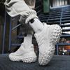 Dikke zool Verhoogde Casual Sportschoenen voor Stelletjes Lente/Zomer Nieuw Duurzame en Gedempte Hardloopschoenen