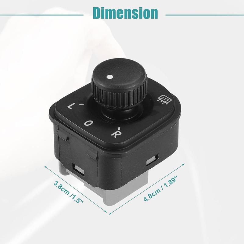 1K0959565J for Volkswagen Jetta Golf mk5 mk6 tiguan CC Passat B6 B7 Rear View Mirror Switch Adjustment Knob Car Accessories