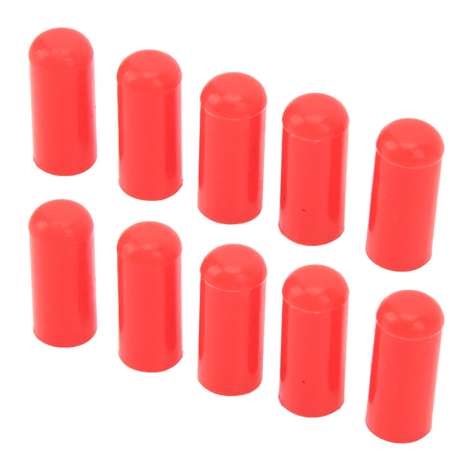

10pcs Small Double Heade Thin Tip DIY Art Oil Marker Paint Marker Pen with Safety Vent (Red) красный