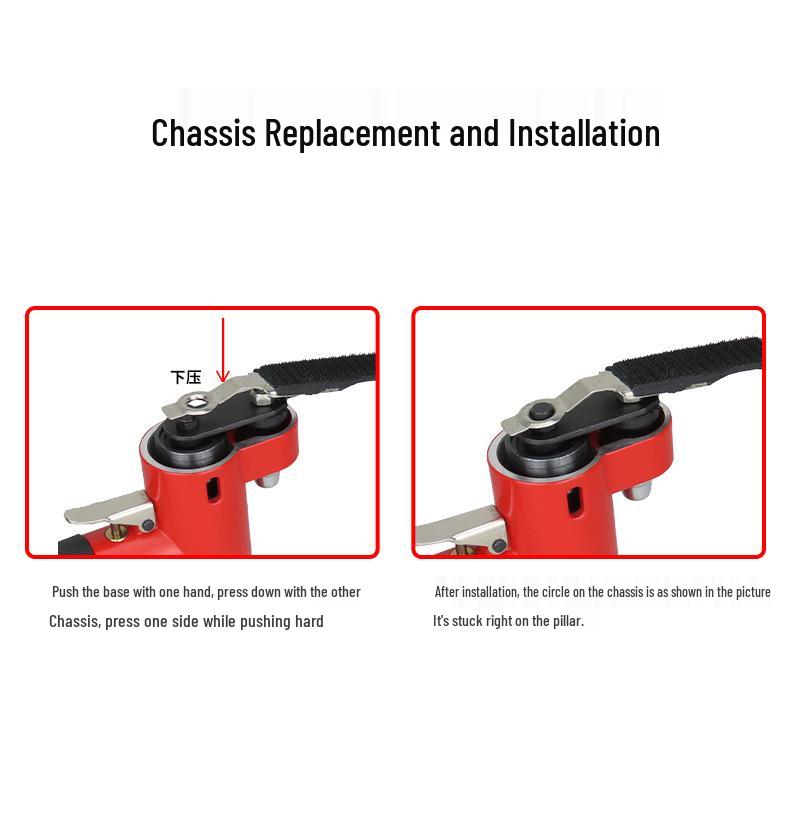 Gaobao Pneumatic Reciprocating Sander and Grinder.