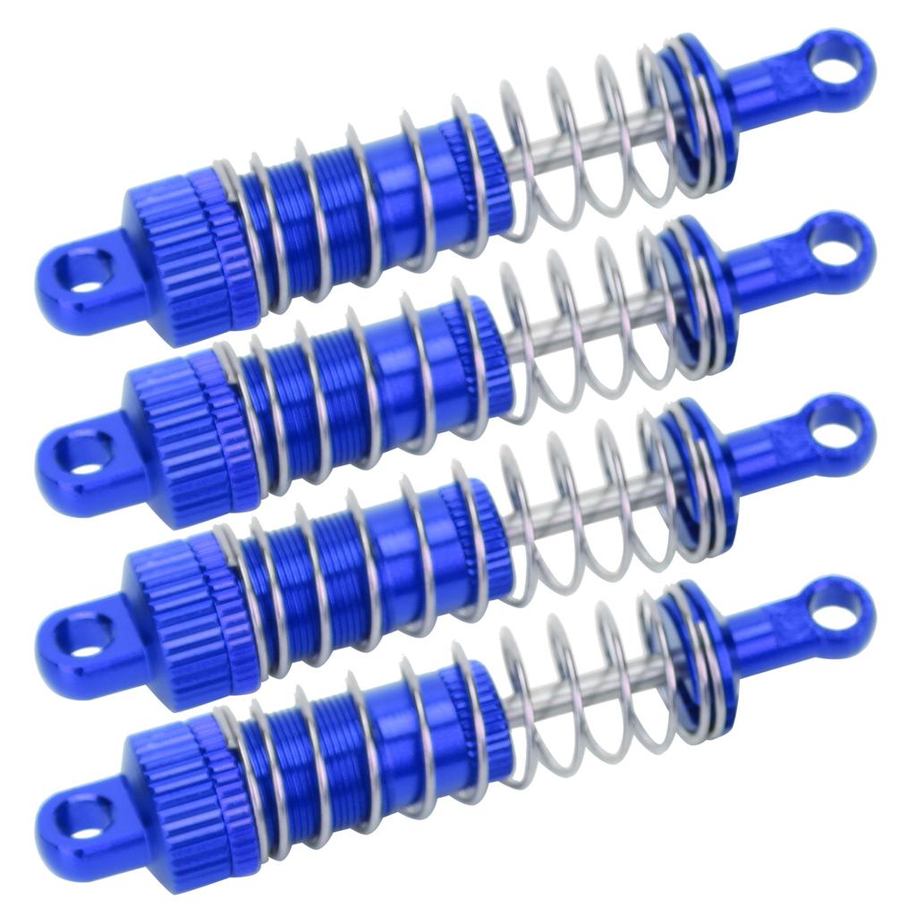 4PcsCelsiusSet Shock Absorbers Aluminum Alloy Spring Damper Accessory for MN 1Celsius12 D90 RC Car