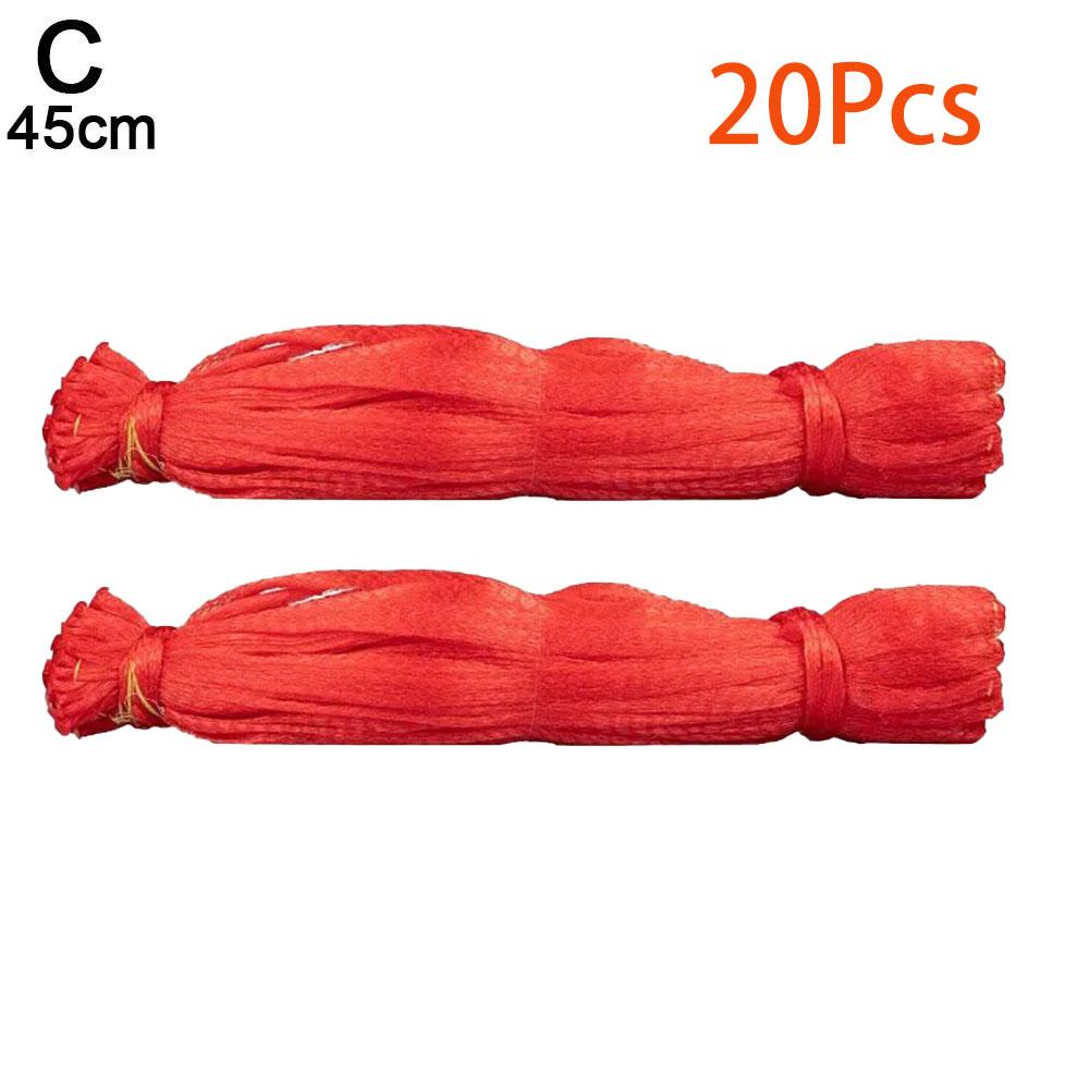 20pcs Hanging Watermelon Grow Net Bags Reusable Cantaloupes Mesh Net Garden Cucumbers Growing Storage Mesh Net Vegetable Bags