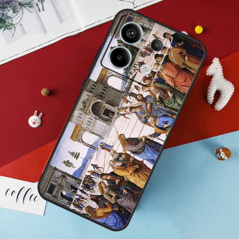 Renaissance Art Paint Case For Xiaomi Redmi Note 14 12 11 10 13 Pro 15 Pro Plus Redmi 15 14C 10C 12C 13C 15C Cover