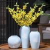 Handcrafted Jingdezhen Ceramic Vase: New Chinese Decor for Living Room and Clubhouse
